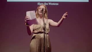 PAULA RÄDKE "Nicht dein Bambi" - semi finals of BBSlam 2022 Poetry Slam at Freiheit 15 Berlin