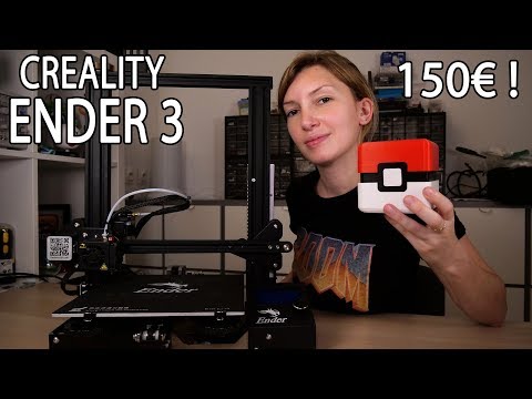 CREALITY ENDER 3, Une imprimante 3D à 150€, mieux que l'Alfawise U30 ?