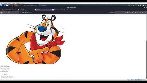TryHackMe #096 Tony the Tiger