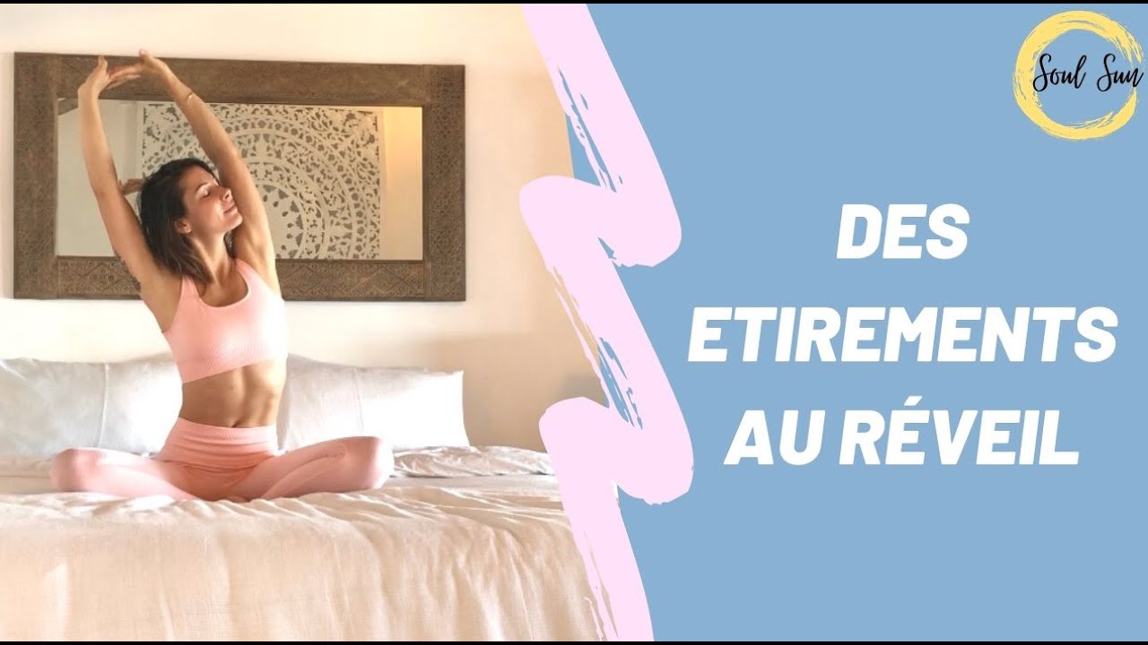S'étirer dans le lit