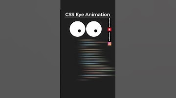 CSS Eye Animation #css #css3 #css3html5 #css3animation #cssanimation #animation #eyes #eye #göz