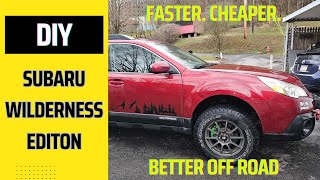 DIY Subaru WILDERNESS Build OR Cheaper Subaru CVT repair options