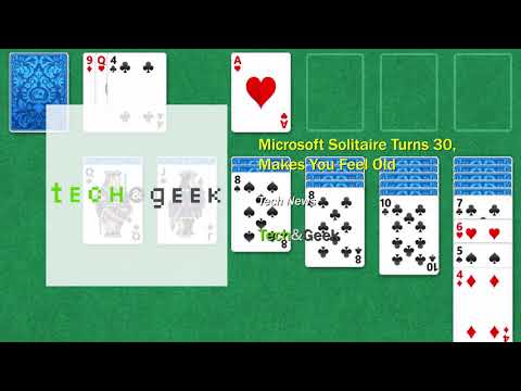 Microsoft Solitaire Turns 30, Makes You Feel Old