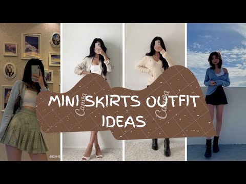 20+ Mini Skirts Outfit Ideas | Skirt Outfit Inspo | Cute Outfits 2022 | Chrysanthemum