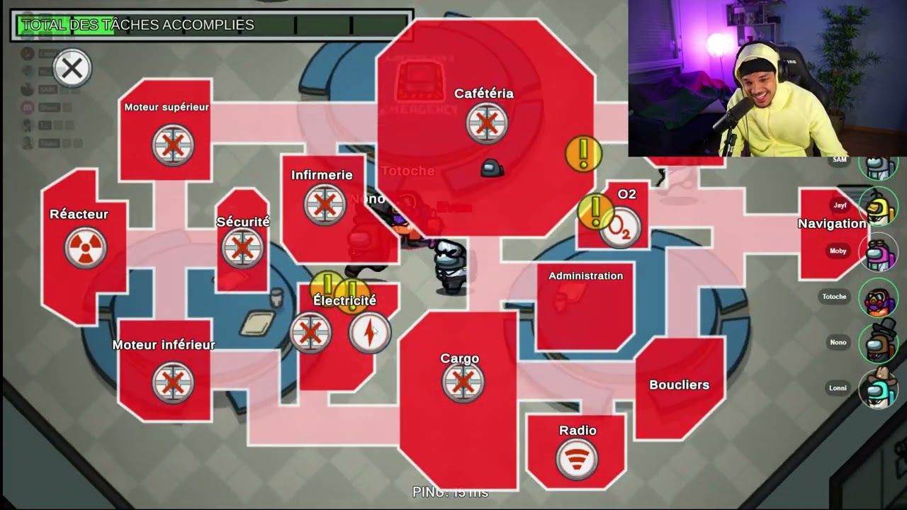 REDIFF - LES JACKSONS / AMONG US #4