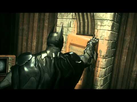 Video: Batman: Arkham Knight - ACE Chemicals Gate, Batmobil-Fernbedienung, Fabrikarbeiter, Drohnen