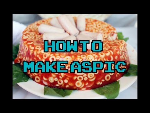 How To Make Aspic