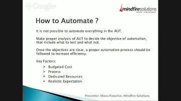 Test Automation Process