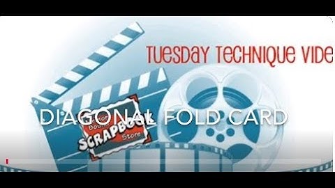 Tuesday Technique: Diagonal Fold Card