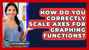 How Do You Correctly Scale Axes For Graphing Functions? - Steps to Sophomore Year