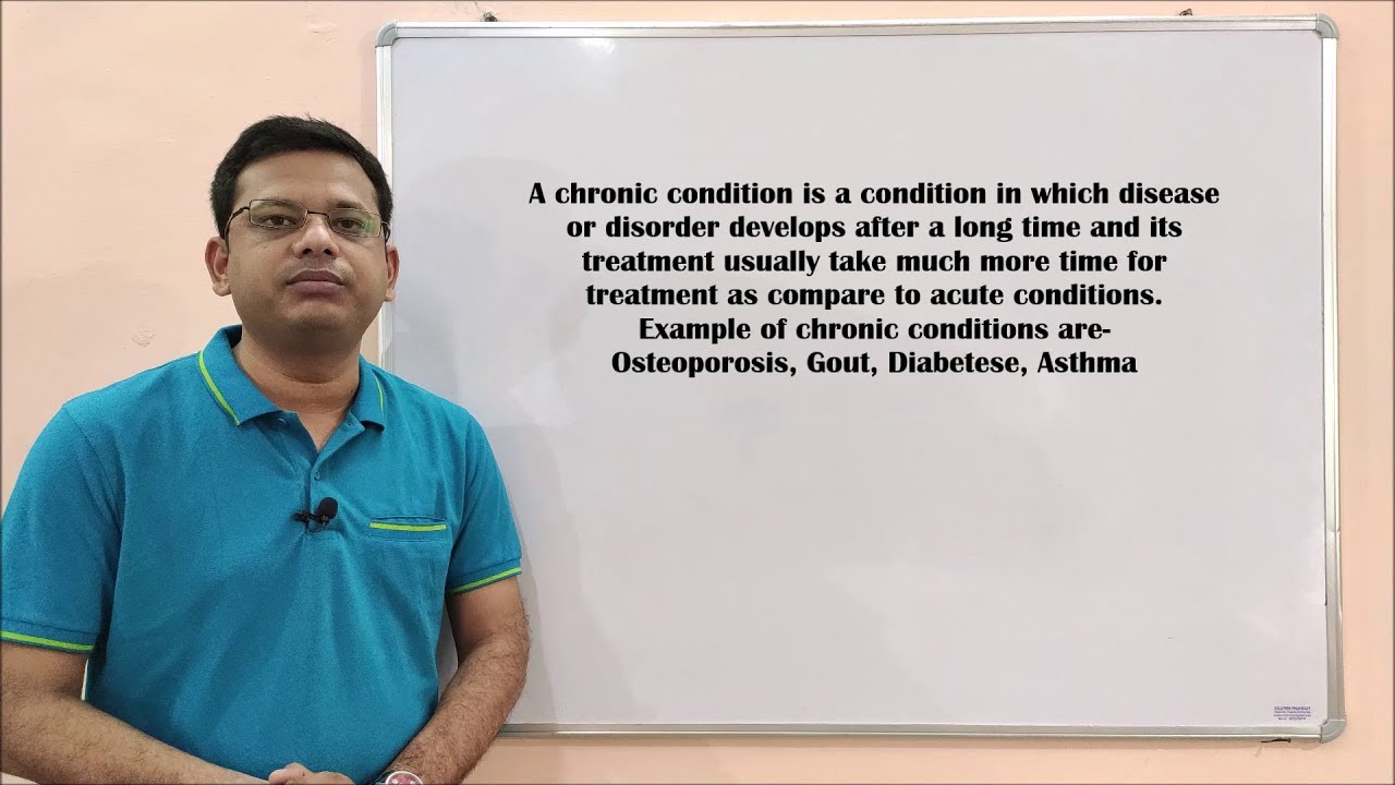 Chronic Condition = Definition of Chronic Conditions | Chronic ...
