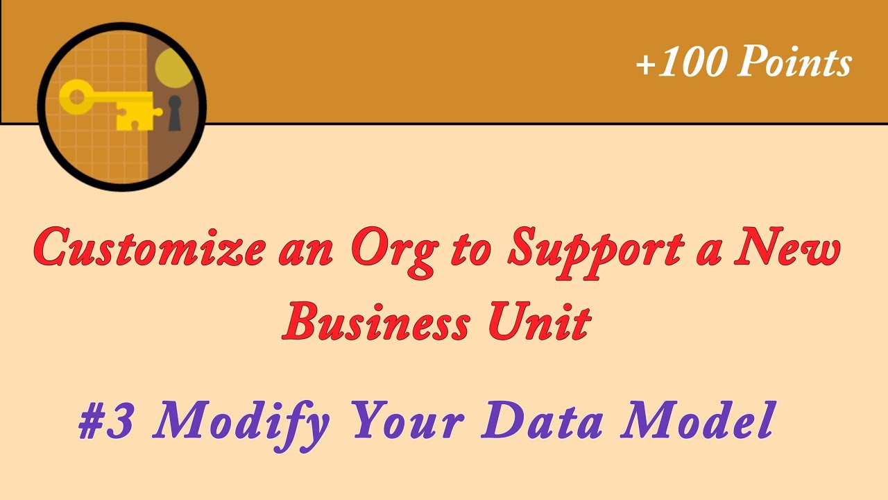 Modify Your Data Model Customize An Org To Support A New Business Modify your data model customize an org to support a new business