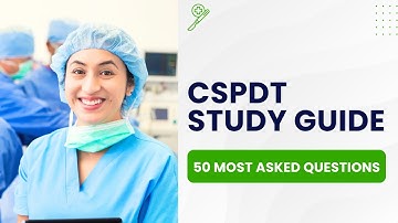 CBSPD Exam 2025 - CSPDT Certification Study Guide & Test Preparation (50 Most Asked Questions)