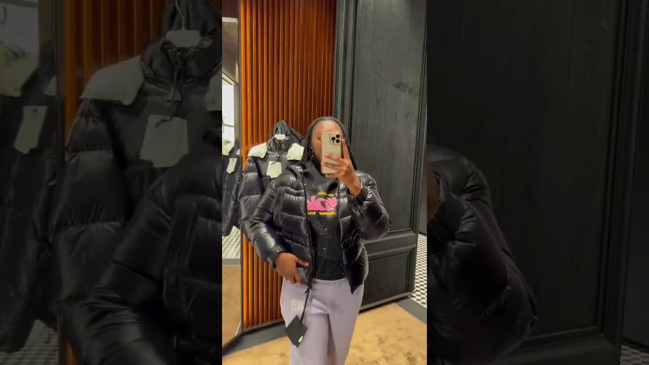 WINTER COATS | monclear ❄️☺️ #softlife #moncler #wintercoats #blackgirlvlogs