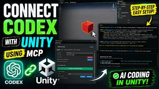 Easy Way to Connect Codex with Unity Using MCP Server | AI Coding in Unity (Step-by-Step)