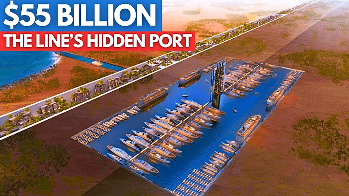 NEOM's $55 BILLION Secret Port Rising Beneath The Line City