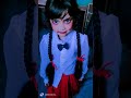 Annabelle doll 😳#halloween party #ghost # ghost mekup