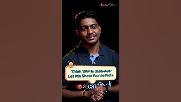 Think SAP Is Saturated? Let Me Show You the Facts | ZaranTech #Shorts