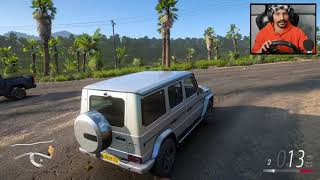 ⁣DRIVING G-WAGON V12  with LOGITEC G923 | Forza Horizon 5 | PC | HINDI