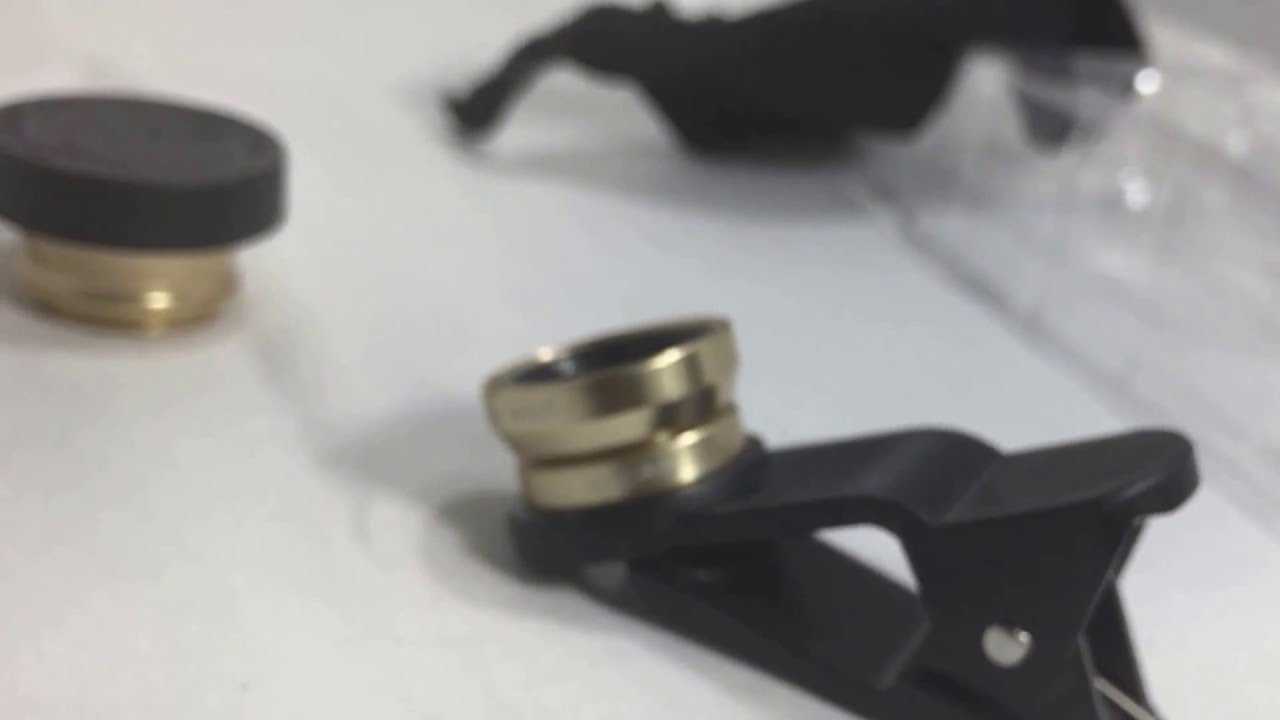 How to use 3 in 1 lenses, How to remove the wide angle lens macro lens, Using the fisheye lens