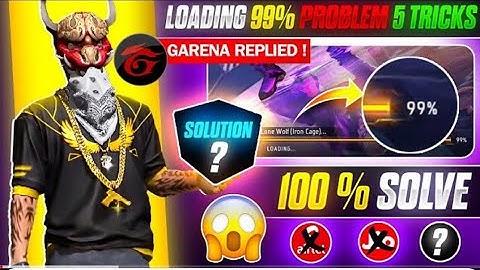 99% Loading problem Solve FF | Game Match Not Start Problem | Free Fire Stuck At 99 | ff problem