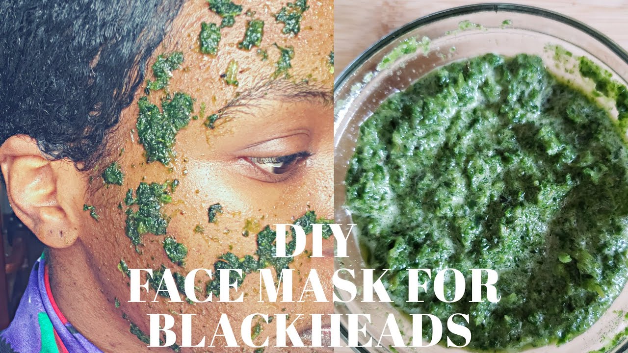 DIY kale face mask for clear & bright skin YouTube