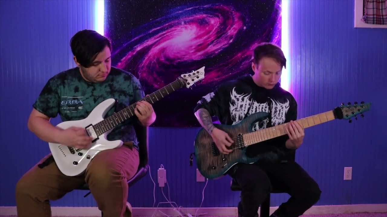 Whispers of Andromeda - A Night with Venus, A Lifetime with Mercury (Guitar + Bass Playthrough)