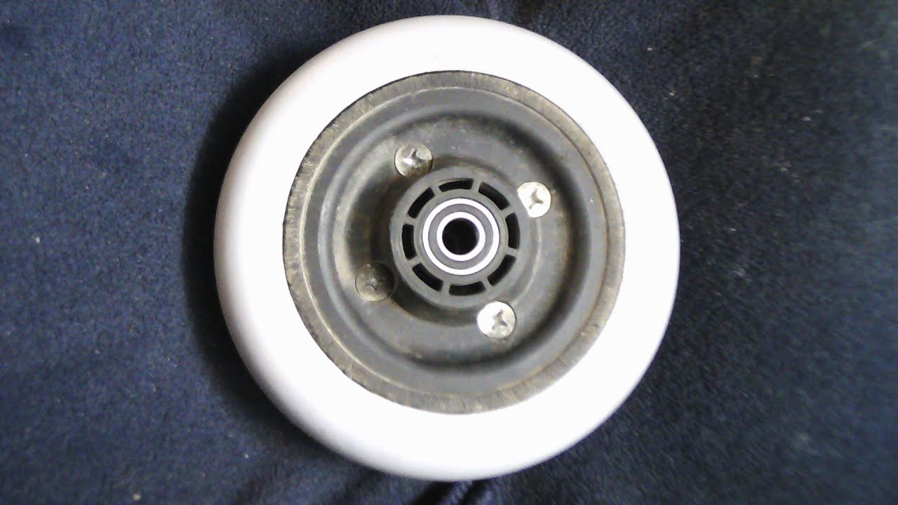 Changing Wheelchair Caster Wheel Treads and Bearings
