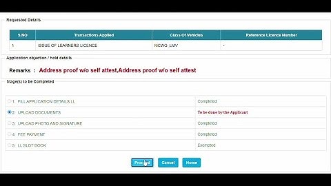 Learner Licence Self attested document. || Learner Licence Self signed document upload