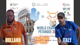 Un finale da brividi! 😱 Rizzi sfida Koogje nella semifinale più combattuta del Mondiale di Petanque