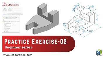 SolidWorks Beginner Series | Practice Exercise #2