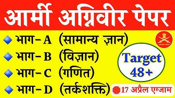 Agniveer Army GD Question Paper 2023/Army Agniveer GD Original Paper 2023/Army GD Question Paper2023