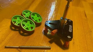 Mini 4WD] Making tires with something called a Hexagon Piercer