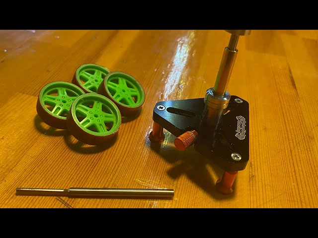 Mini 4WD] Making tires with something called a Hexagon Piercer