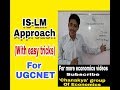 IS-LM approach with easy trick for ugcnet economics