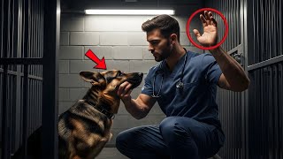 Ein Schäferhund Wurde Von Einem Tierheimmitarbeiter Geohrfeigt Was Er Dann Tat Schockierte Alle