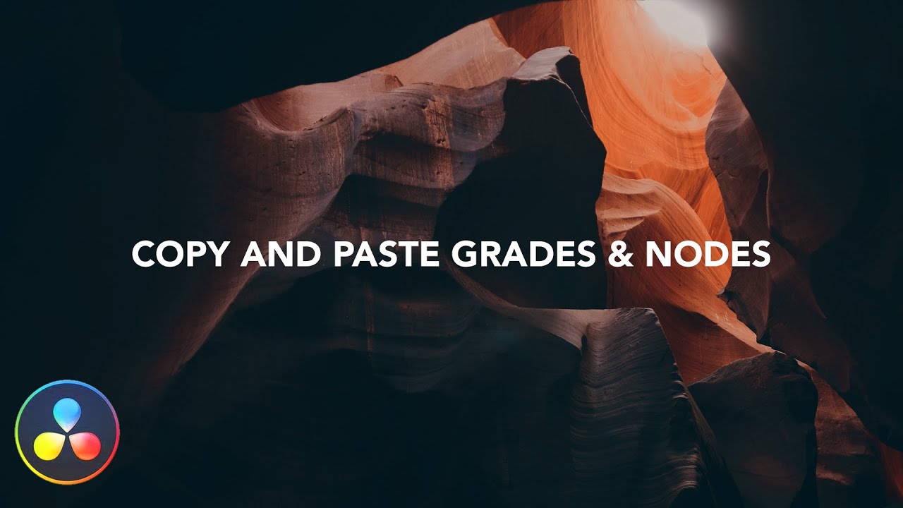 How To Copy And Paste Color Grades And Nodes In Davinci Resolve