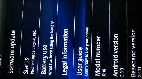 Android 2.3.x Gingerbread : Easter Egg
