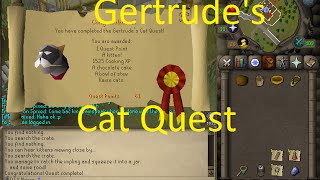 Osrs quests - gertrude's cat