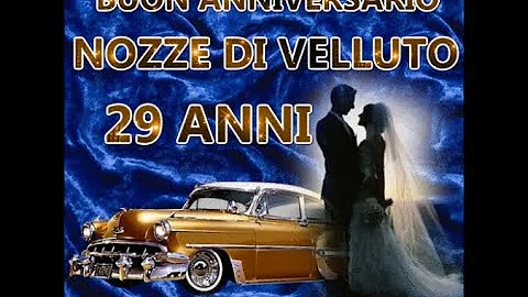 Che nozze sono 29 anni di matrimonio?