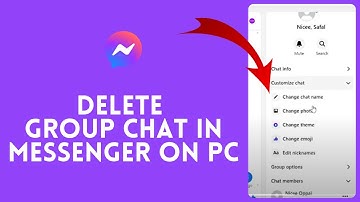 How to Delete Group Chat in Messenger on PC 2024?