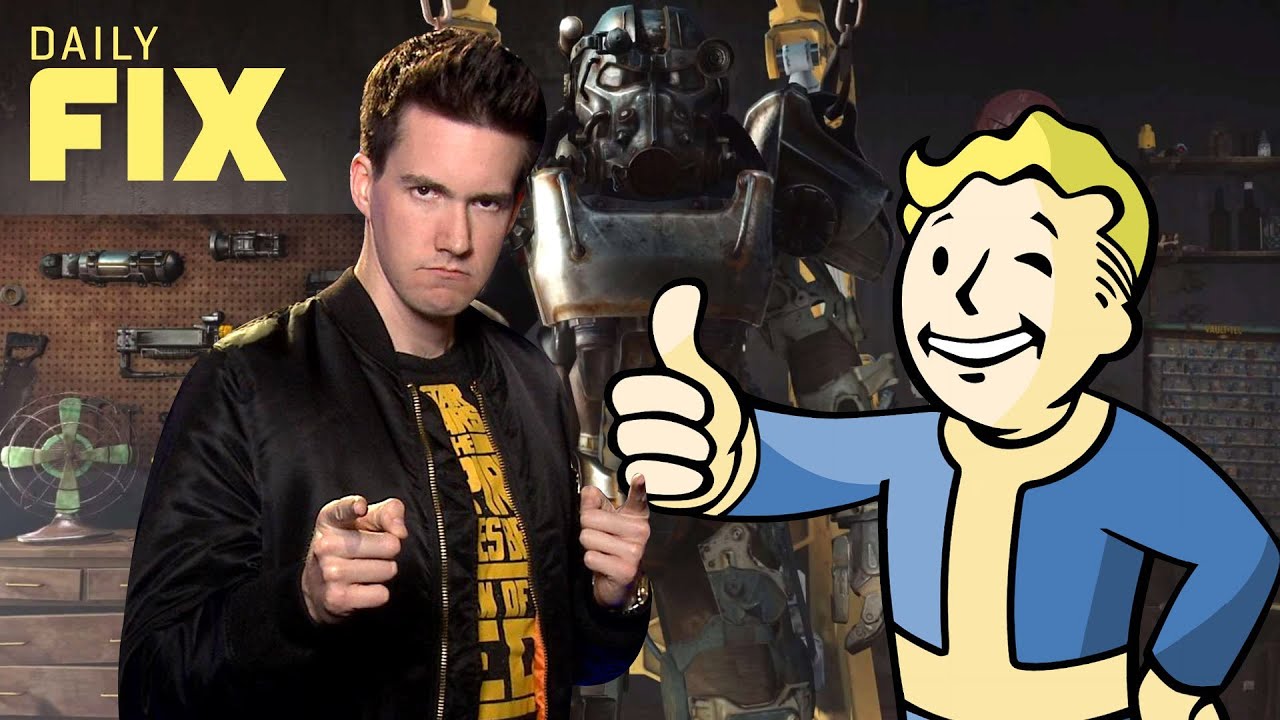 Fallout 4 Wins DICE's 2016 GOTY Award IGN Daily Fix YouTube