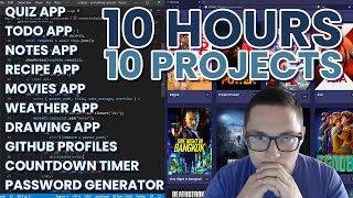 10 JavaScript Projects in 10 Hours - Coding Challenge 🔥 screenshot 3