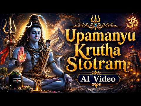 Most Powerful Shiva Stotam | Sanskrit | Upamanyu Krutha | T S Ranganathan | Shiva Bhakti #mahadev