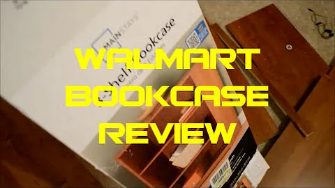 Walmart 3-Shelf BookCase Review ( Ameriwood & Mainstays) Gaming Room Setup Upgrade