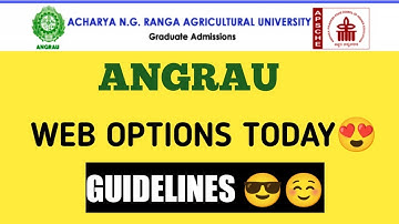 AP EAMCET BIPC BSC AG & VETERINARY WEB OPTIONS TODAY 🤩 STEP BY STEP FULL PROCESS INFORMATION ℹ️