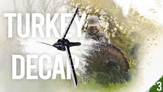 Turkey Head Shot WITH A  BOW?? Impressive Archery Shot!