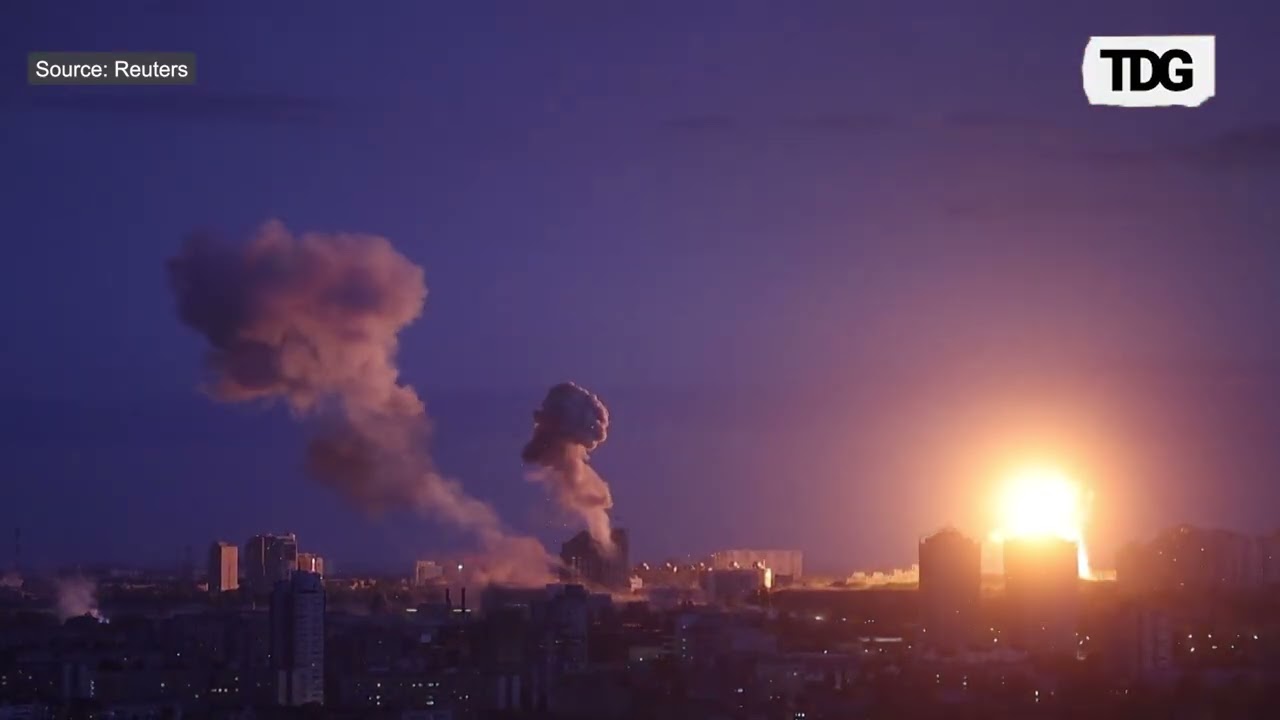 Massive Russian Overnight Missile And Drone Attack Devastates Kyiv