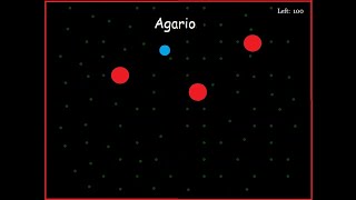 Agario game in Turbo C++ screenshot 4