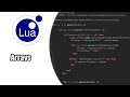 Lua scripting tutorial 2  arrays